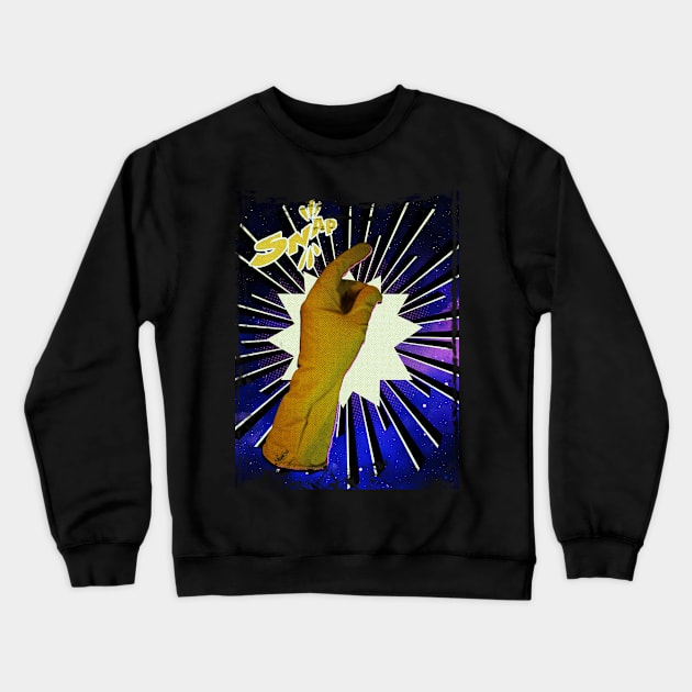 The Snap Crewneck Sweatshirt by CrawfordFlemingDesigns